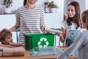 Recycling lifestyle at home