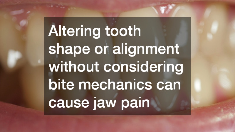 close-up of teeth clenching